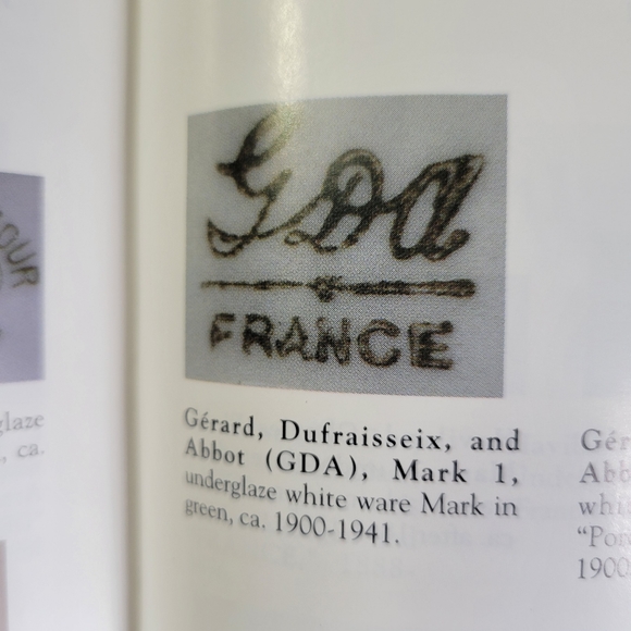 8 VTG Limoges France Porcelain Butter Pats | Pink Flowers, Gold Trim | 1900-1941 - Picture 11 of 11